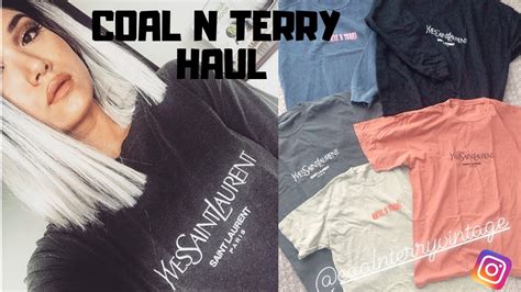 coal and terry ysl|COAL N TERRY HAUL + FIRST IMPRESSIONS + YSL TEE.